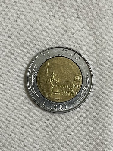 Italy 500 lire pre - 500,