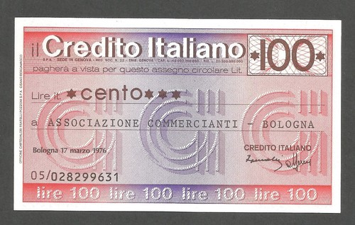 Italy credito italiano 100 - italy,