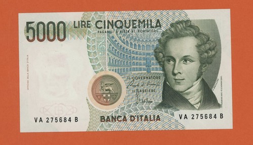 Italy 5000 lire 1985 - ,