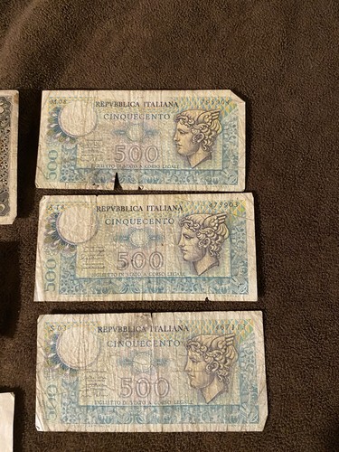 500 italian lire cinquecento - italian,