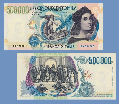 Italy 500 000 lire 1997 - lire,