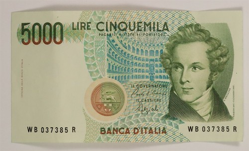 Italy 5000 lire pick - italy,