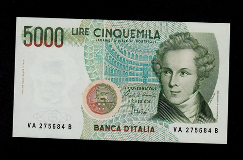 Italy 5000 lire - italy, va